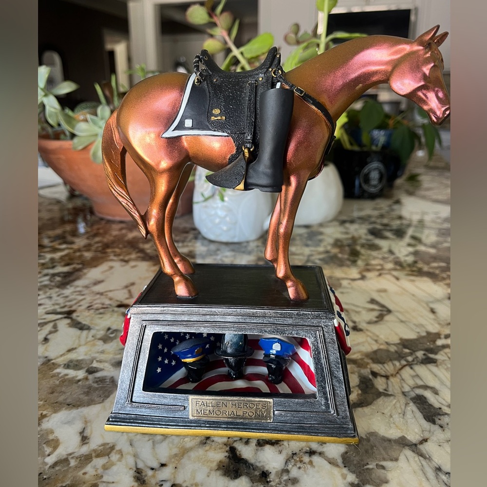 Trail of Painted Ponies- Fallen Heroes Memorial Pony